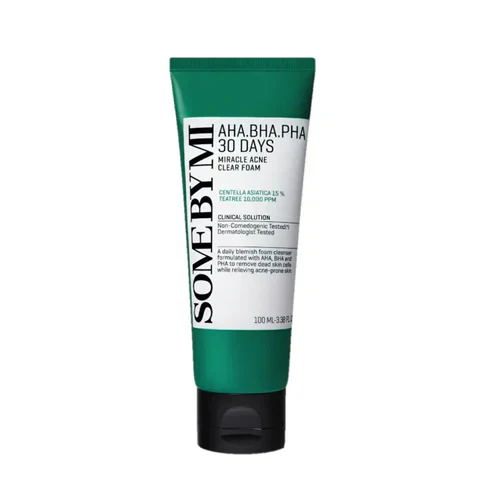 AHA BHA PHA 30 Days Miracle Acne Clear Foam